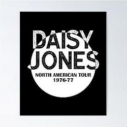 Daisy Jones & the Six North American Tour 1976 77 Poster