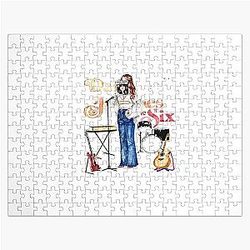 Daisy Jones & The Six by Taylor Jenkins Reid Jigsaw Puzzle stresses me out