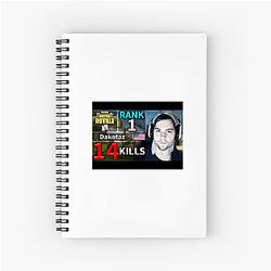Dakotaz Limited Edition Drop Dakotaz Notebook