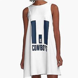 Dak Prescott Cowboys A-Line Dress