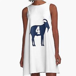 Dak Prescott Goat A-Line Dress