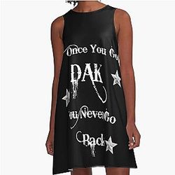 Funny Dak Prescott Dallas Cowboys A-Line Dress