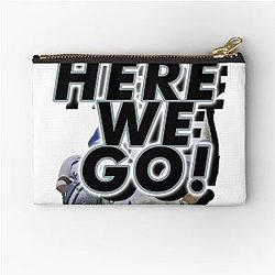 Here We Go Dak Prescott Cowboys Meme Zipper Pouch