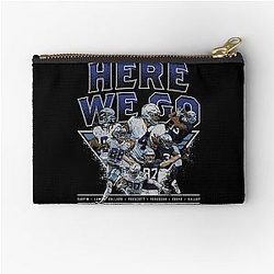 Dak Prescott Dallas Team Here Zipper Pouch