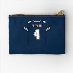 Dak Prescott Jersey Zipper Pouch