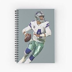 Dak Prescott Dallas Cowboys Notebook
