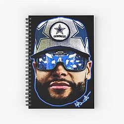 Dak Prescott Spiral Notebook