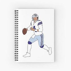 Dallas Cowboys Dak Prescott Notebook