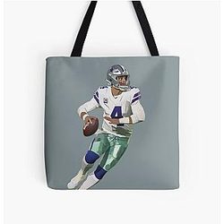 Dak Prescott Dallas Cowboys Tote Bag