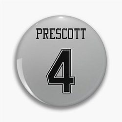 Football Dak Prescott for Men and Women Pin