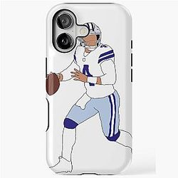 Dallas Cowboys Dak Prescott iPhone Tough Case