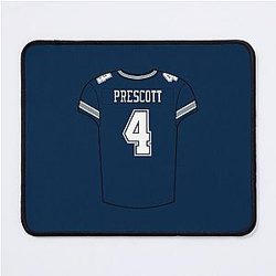 Dak Prescott Away Jersey Mousepad