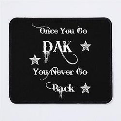 Funny Dak Prescott Dallas Cowboys Jersey Mouse Pad
