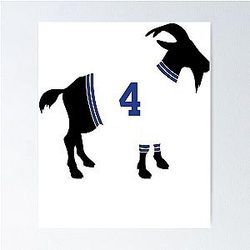 Football Dak Prescott Poster