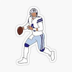 Dallas Cowboys Dak Prescott Sticky Note