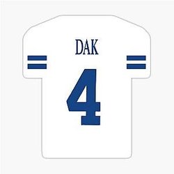 Dak Prescott Sticker