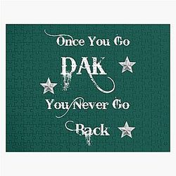 Funny Dak Prescott Dallas Cowboys Jersey Jigsaw Puzzle