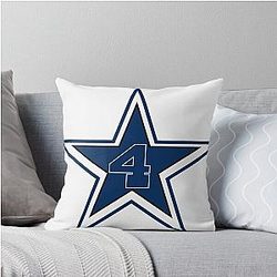 DAK PRESCOTT Throw Pillow