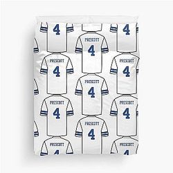 Dak Prescott Duvet Cover
