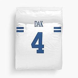Dak Prescott Duvet Cover
