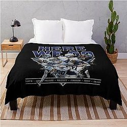 Dak Prescott Dallas Team Throw Blanket