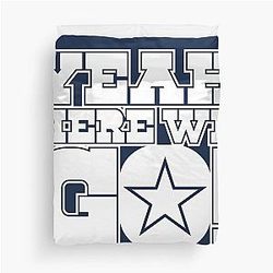 Dallas Cowboys: Dak Prescott Duvet Cover