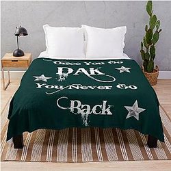 Funny Dak Prescott Dallas Cowboys Jersey Throw Blanket