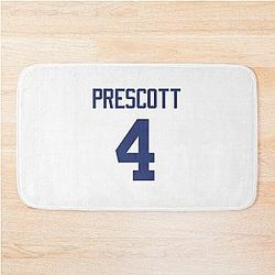 Dak Prescott Cowboys Bath Mat
