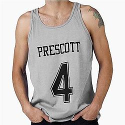 Football Dak Prescott Black Designs For Men and Women Tank Top