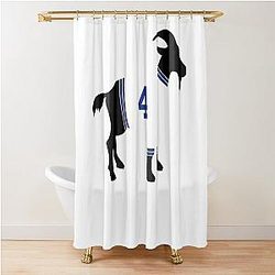 Football Dak Prescott Shower Curtain