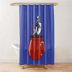 Dak Prescott Turkey Leg Celebration Shower Curtain