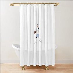 Dallas Cowboys Dak Prescott Shower Curtain