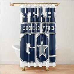 Dallas Cowboys: Dak Prescott Shower Curtain