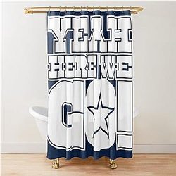 Dallas Cowboys: Dak Prescott Shower Curtain