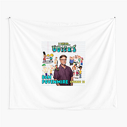 Dan Povenmire – Ultimate Cartoon Energy Dan Povenmire Tapestries