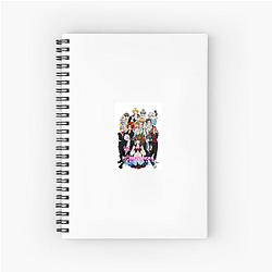 Dance with Devils Dark Fantasy and Music Vibe Dance With Devils Notebook
