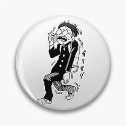Okarun Walking Sticker Dandadan Pin