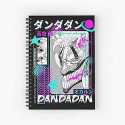 Aesthetic Dandadan Graphic Spiral Notebook