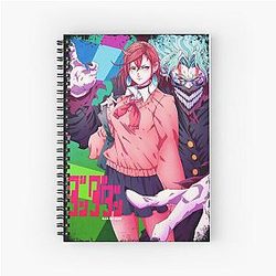 Aesthetic Dandadan Graphic Spiral Notebook