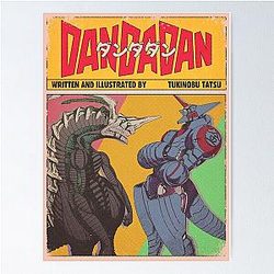 Esthetisch Dandadan Grafische poster