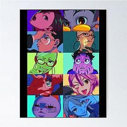 Dandadan Characters Poster