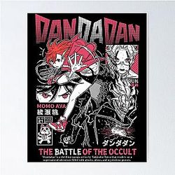 Vintage Dandadan Anime Poster