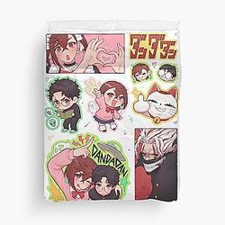 Dandadan Assembly Duvet Cover
