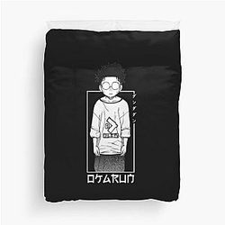 Okarun - Dandadan In Japanese Duvet Cover
