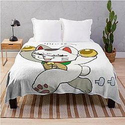 Dandadan Throw Blanket
