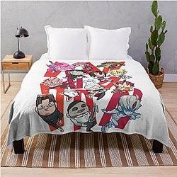 Dandadan Throw Blanket