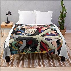 Dandadan Merch Throw Blanket