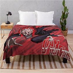 Okarun Dandadan Throw Blanket