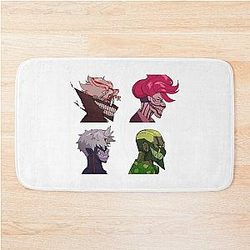 STRONGEST CHARACTERS IN DANDADAN Bath Mat