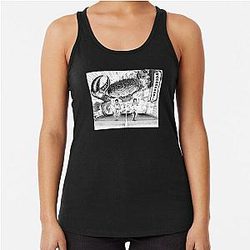 Dandadan - CRAAAAAAAB! Racerback Tank Top